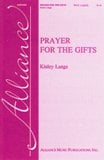 Prayer for the Gifts SSAA choral sheet music cover Thumbnail
